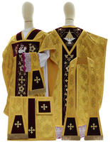 Silk chasuble "St. Philip Neri" F831-AGC9