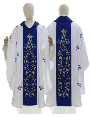 Marian Gothic Chasuble 663-BN