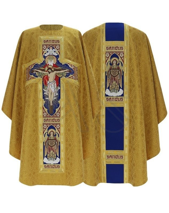 Chasuble gothique "Sainte Trinité" G778-GN16