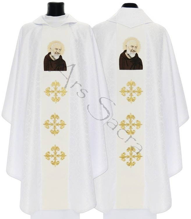 Casulla gótica "San Padre Pío" 413-AB25