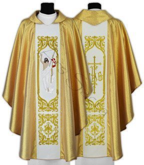 Gotische Kasel "Jesus ist auferstanden" 517-G