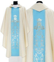 Chasuble gothique mariale  085-GN54