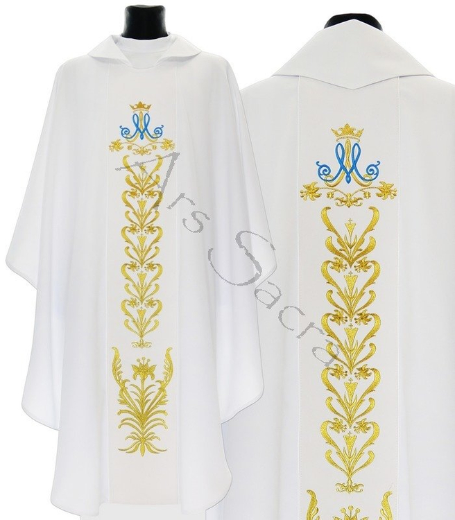 Marian Gothic Chasuble 513-B