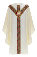 Chasuble semi-gothique "Agneau" GY202-25