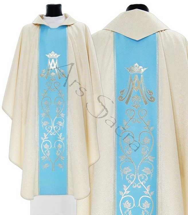 Chasuble gothique mariale 085-GN54