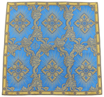 Chasuble romaine "Coeur de Jésus, Marie, Joseph" R822-AN9