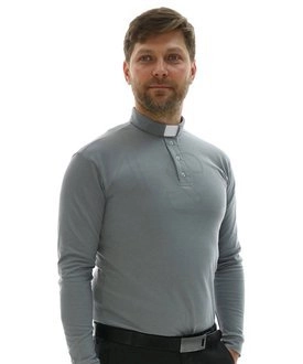 Chemise polo pour prêtre PD-S	