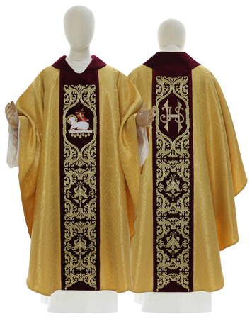 Ornat gotycki "Baranek" 598-AGC25