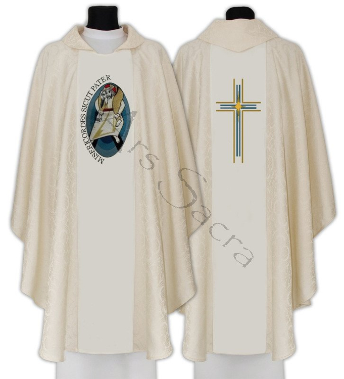 Chasuble gothique "Année de la Miséricorde" 712-K25