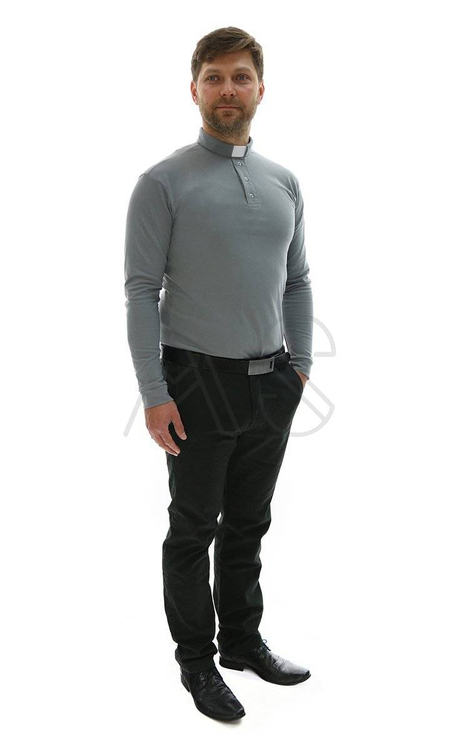 Chemise polo pour prêtre PD-S