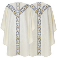 Chasuble semi-gothique mariale GY637-KN25