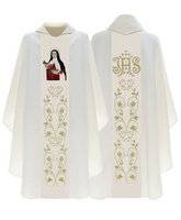 Chasuble mariale "Sainte Thérèse" 463-K