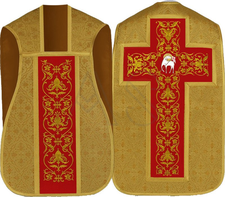 Ornat rzymski "Baranek" R724-CZ25
