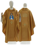 Ornat gotycki "św. Katarzyna Tekakwitha" 429-G63g