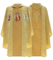 Chasuble gothique "Jésus le prêtre" 458-GG26