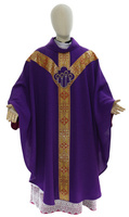 Semi Gothic Chasuble "Advent" Y114-F27g-AP