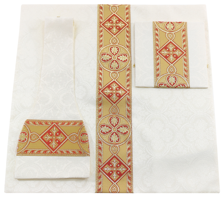 Burse, maniple, chalice veil VMB114-K25