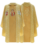 Ornat gotycki "Jezus Kapłan" 458-GG26