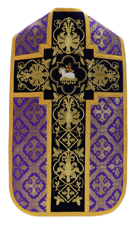 Casula romana "Agnello" R814-AF50