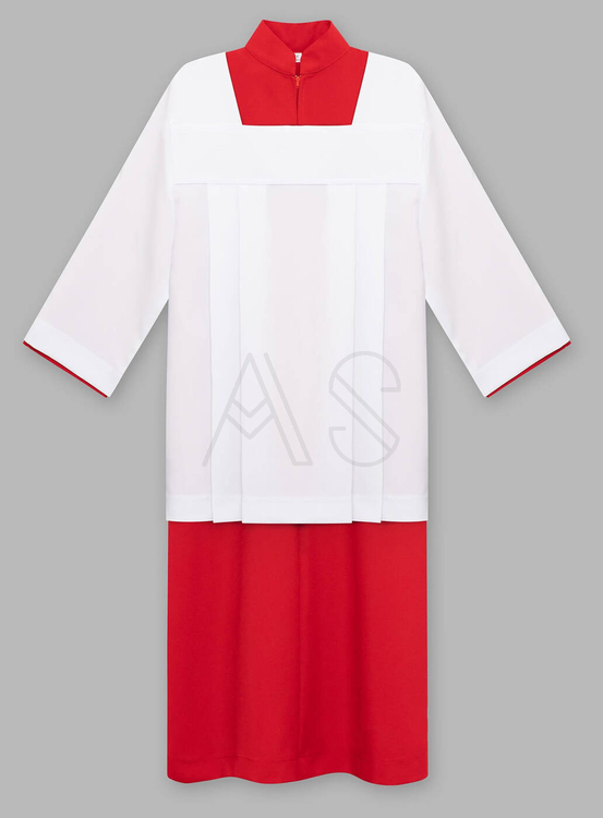Soutane d'autel rouge ASC3-C