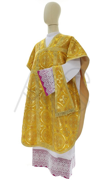 Chasuble en soie "Saint Philippe Neri" F068-G8