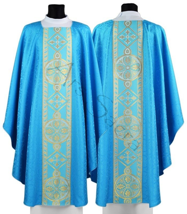 Marianische gotische Kasel G013-N25