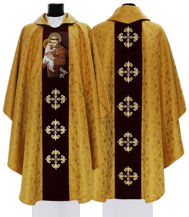 Casula gotica "Sant'Antonio da Padova" 417-AC25