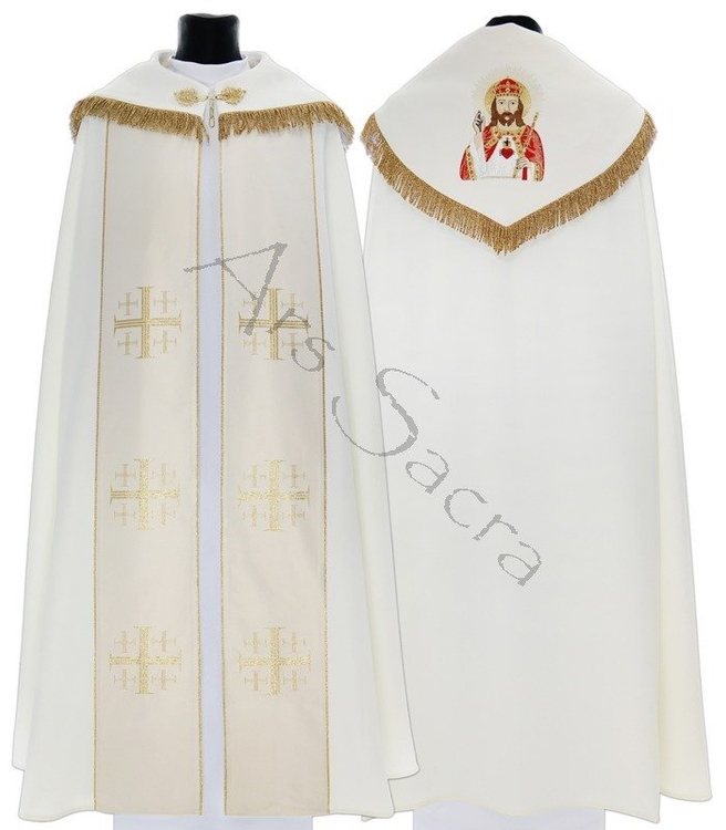 Piviale Gotico "Gesù Cristo Re" K009-Kh5f