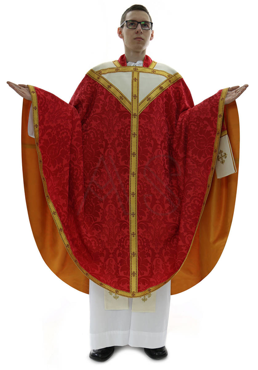 Conical Chasuble of St. Thomas Becket style C837-C26