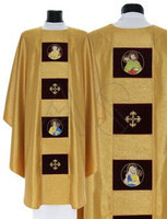 Chasuble gothique "Saint Apôtres" G698-AGC63