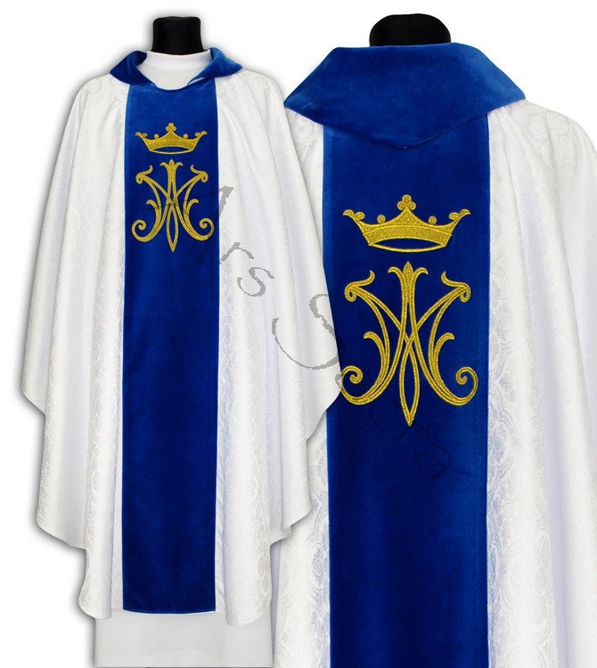 Chasuble gothique mariale 600-ABN25