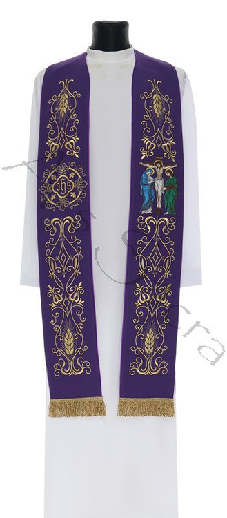 Gotische Stola "Kreuzigung" SH21-C