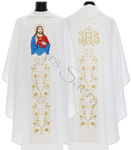 Chasuble gothique "Coeur de Jésus" 732-B