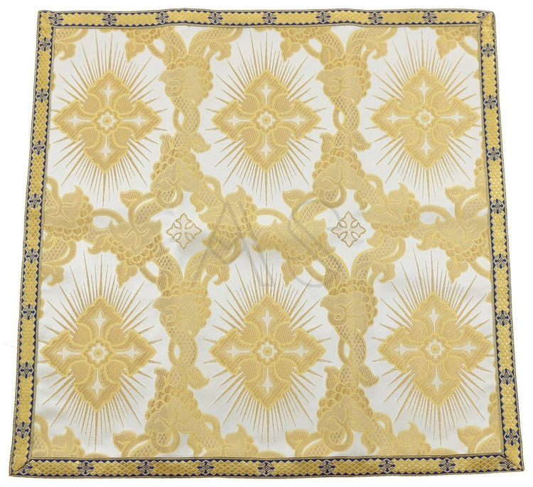Chasuble romaine "Coeur de Jésus, Marie, Joseph" R822-AKN9