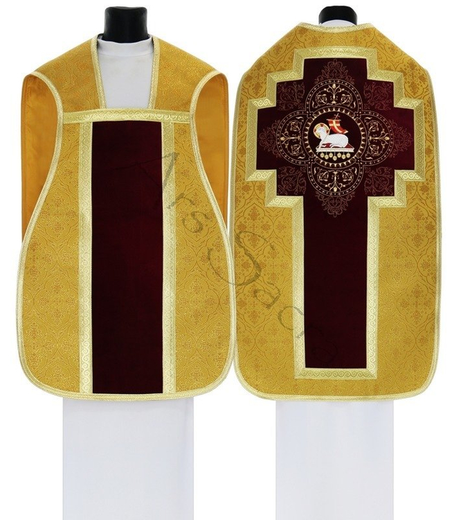 Ornat rzymski "Baranek" R562-AGC16