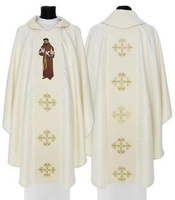 Chasuble gothique "St. Francis" 406-AK25