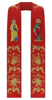 Gothic stole "The Apostles Peter and Paul" SH37-C