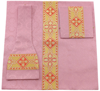 Burse, maniple, chalice veil VMB114-R25
