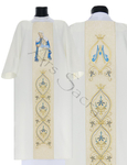 Dalmatique gothique mariale "Mère de la Divine Providence" D428-B