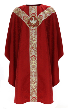 Chasuble semi-gothique "Saint Esprit" GY076