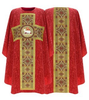 Chasuble gothique "Agneau" G794-C26