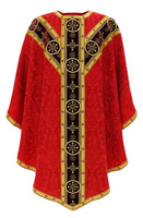 Semi Gothic Chasuble "Heart of Jesus" GY882-AC26