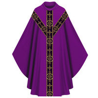 Semi Gothic Chasuble Y579-AFg