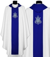 Marian Gothic Chasuble 696-BN