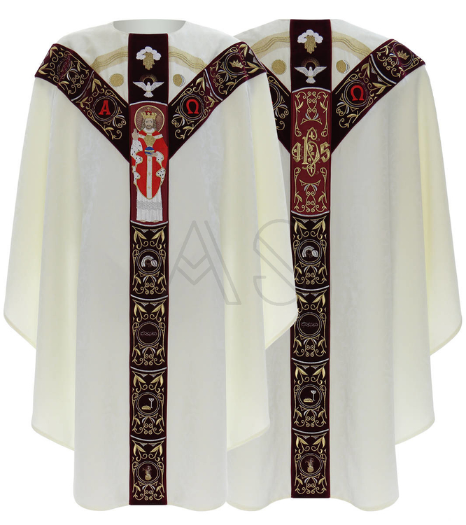 Ornat semi gotycki "Chleb Życia" GY832-AKC26