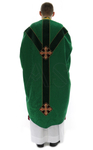 Chasuble, bourse, manipule, voile de calice SETC836-12
