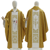 Chasuble gothique "Jésus est ressuscité" 517-G16