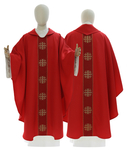 Gotische Kasel "Jerusalemkreuze" 103-C