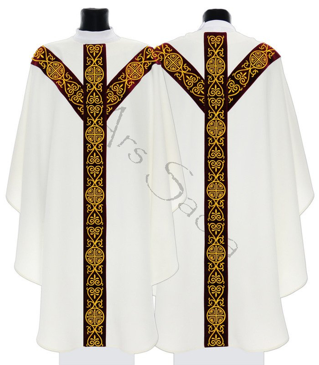 Chasuble semi-gothique GY751-AB