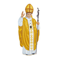 Applique brodée "Saint Jean-Paul II"